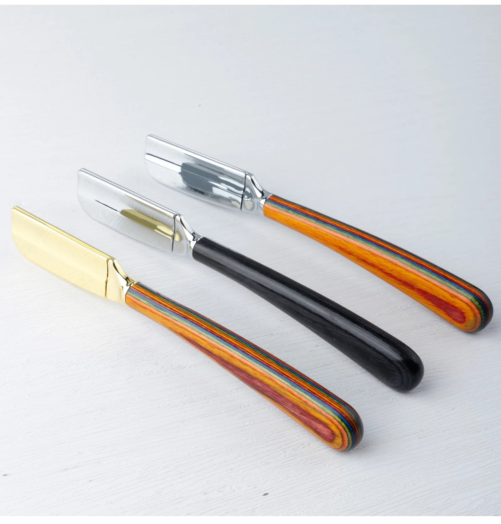 New Professional Baber Beard Straight Edge Shaving Razor Men Hair Removal Tools, Wooden Handle, Anti-Slip Grip for Home Shaving Beauty World Shop