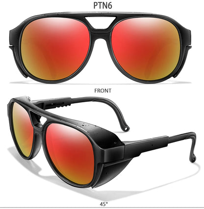 Unisex MTB Cycling Sunglasses UV400 Punk Style Windproof Goggles Outdoor Sports Road Bike Camping Eyewear for Men And Women Beauty World Shop