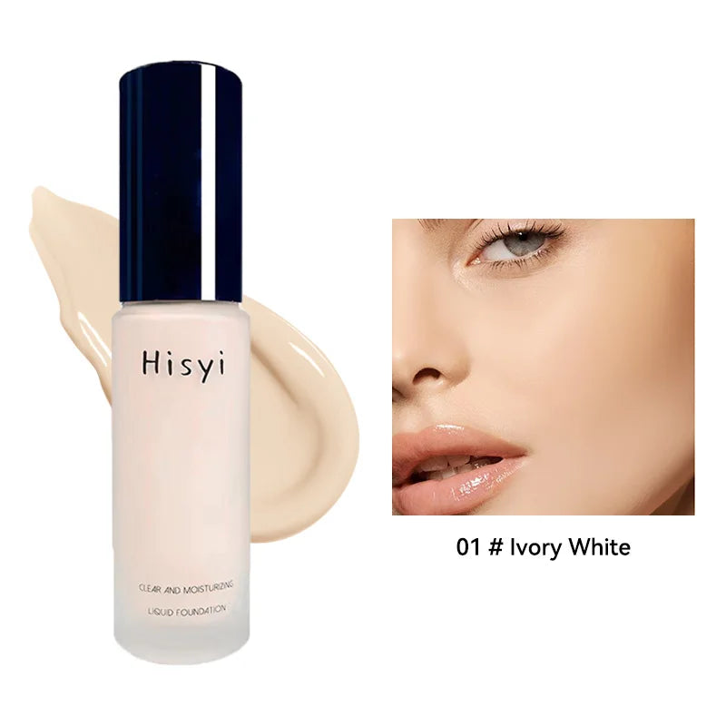 The liquid foundation is light, matte, naturally brightening, and does not come off makeup. The natural complexion is frosty, Beauty Trend Shop