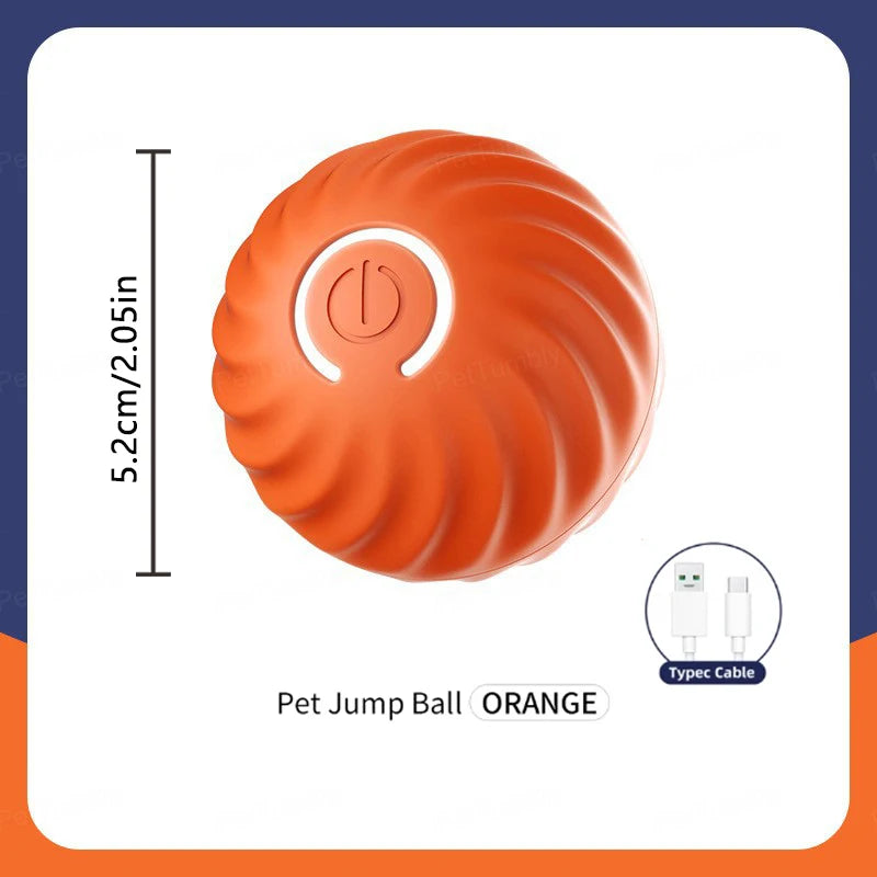 Smart Dog Toys Ball Electronic Interactive Pet Toy Moving Ball USB Automatic Moving Bouncing for Puppy Birthday gift Cat Product Beauty World Shop