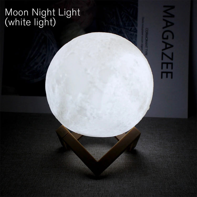 Book Light LED Moon Light Galaxy Light, Moon Night Light, Girl, Boy, Child Birthday Gift, Bedroom Decoration Indoor lighting Beauty World Shop