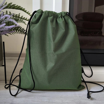 Foldable Drawstring Backpack, Lightweight, Simple and Fashionable Sports Backpack, Unisex Beauty World Shop