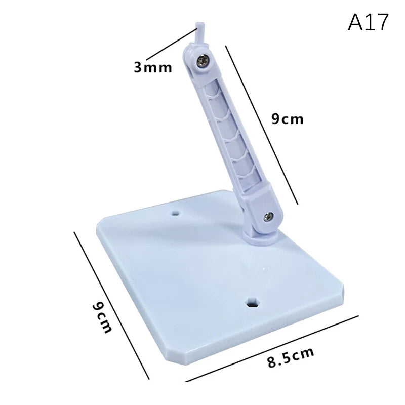 Innovative And Practical Handmade Doll DIY Holder Action Figure Model Base Display Stand Black Bracket For 1/144 HG RG Beauty World Shop