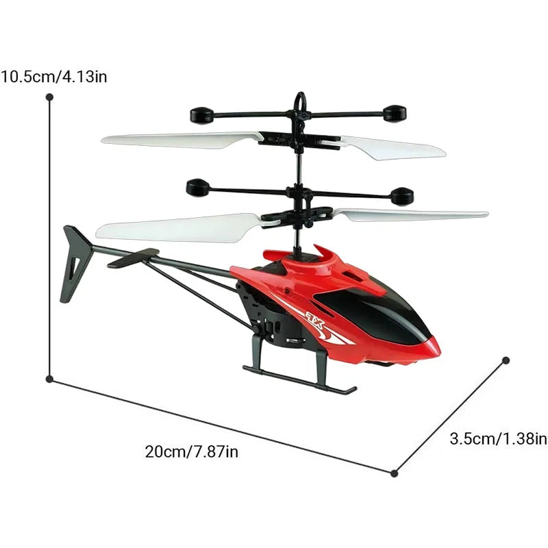 Rechargeable Mini RC Drone Remote Safe Fall-resistant RC Helicopters Drone Children Toys with Different Patterns Beauty World Shop
