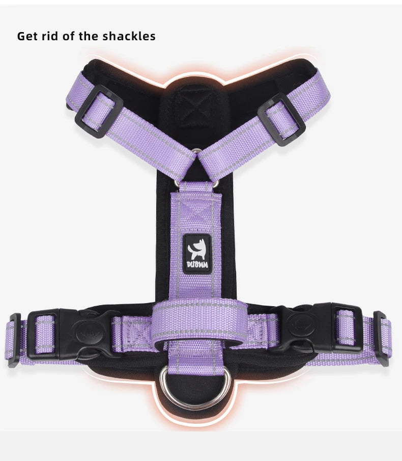 New Pet Dog Harness Reflective With Handle Easy Control Dog Vest Harness Adjustable Puppy Chest Straps for Small Medium Dogs