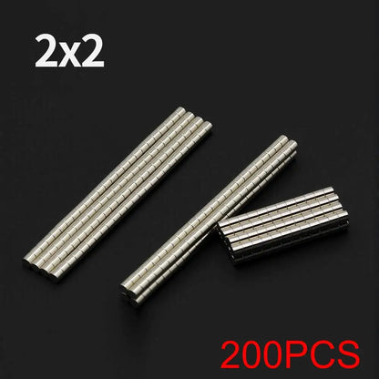 Powerful Neodymium Magnet N35 NdfeB Permanent Magnetic imanes Round Super Strong Fridge Magnets DIY 2/4/5/6/8/10x2/3mm Beauty World Shop