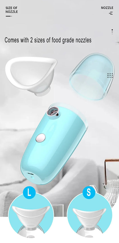 Eye Moistener Nano Spray Glasses Dry And Astringent To Relieve Fatigue Portable Usb Charging Eyewash Dry Eye Atomization Beauty World Shop