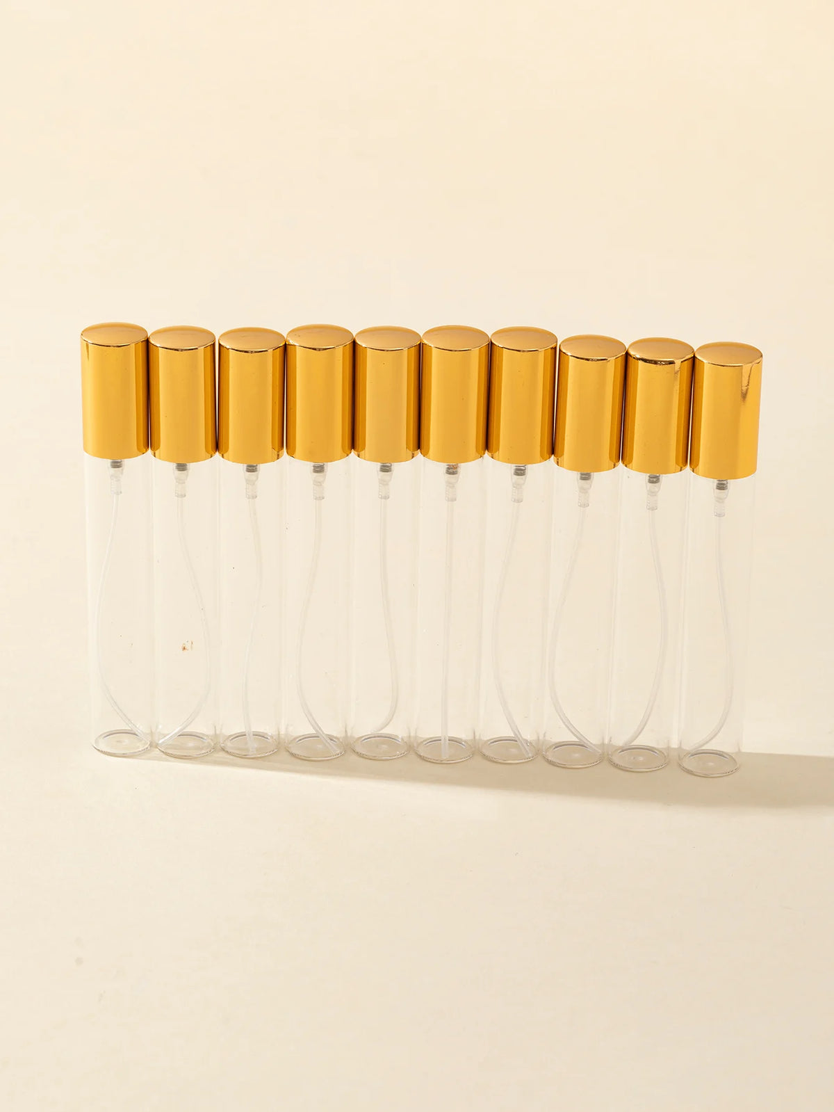Wholesale 35/Piece 5ml 10ml 15ml Local Tyrant Gold Transparent Glass Thickened Spray Bottle Mini Perfume Bottle Travel Size Beauty World Shop