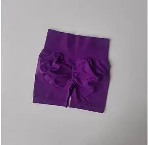 women's high-waisted hip-enhancing sport shorts, with waist shaping, slimming effect, quick-drying hip, three-point fit leggings Beauty World Shop