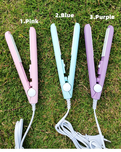 3 in 1 Hair Iron High Quality flat iron Straightening hot comb mini professional hair straightener & Curling Iron Styling Tools Beauty World Shop