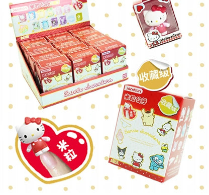 Sanrio Characters Sanrio Family Mini Figurine Series Blind Box Mini Doll Kt Cat Melody Kuromi Office Desktop Decoration Toy Gift Beauty World Shop