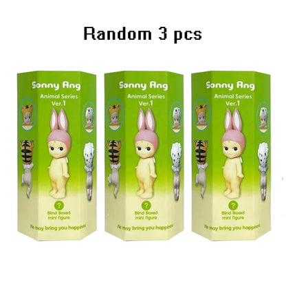 Angel Hippers Animal Blind Box Anime Figures Cute Doll Toy Office and Room Decor Doll Toy Children's Birthday Surprises Bag Gift Beauty World Shop