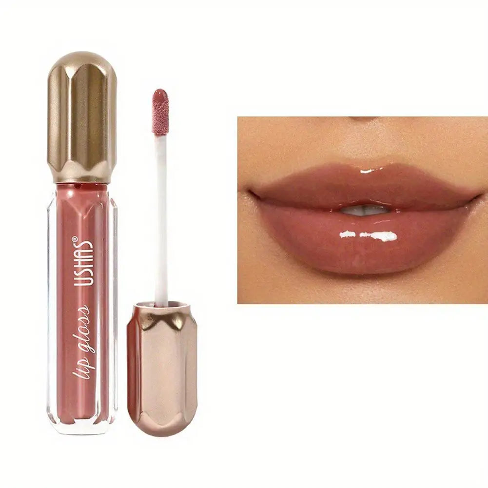 Mirror Pearl Lip Gloss Waterproof Long Lasting Moisturizing Lipstick Shine Glitter Lip Gloss Women Makeup Cosmetic Beauty World Shop