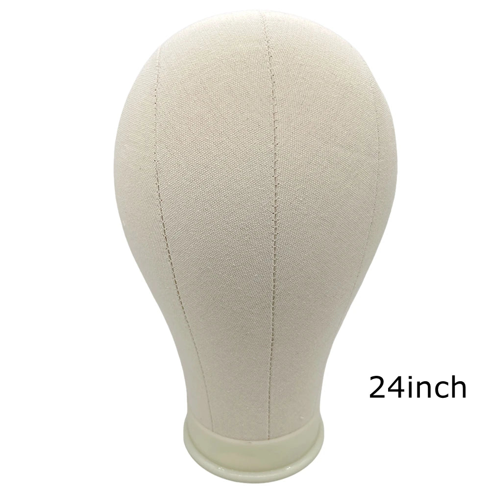 Canvas Block Head Training Mannequin wig Head Display Styling Mannequin Manikin Head Wig Stand wig head Stand Beauty World Shop