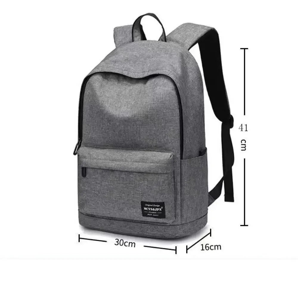 High Quality School Student Backpack Large Capacity Travel Bag Fashion Oxford Cloth Bag Trendy Computer Bag Backpack Washable Beauty World Shop