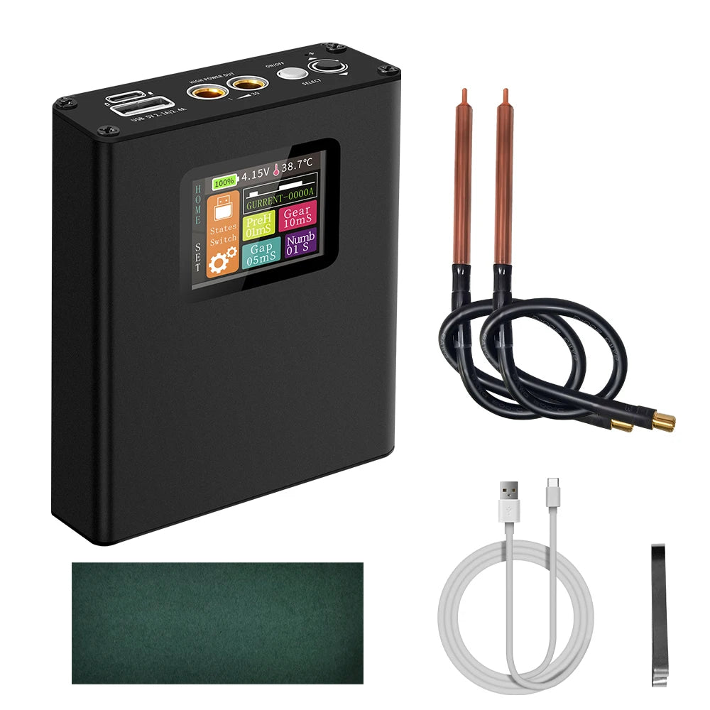 Digital Display Spot Welder 0.1-0.25MM Nickel Welding Handheld Protable Machine 30 Gear 18650 Lithium Battery Spot Welding Kit Beauty World Shop