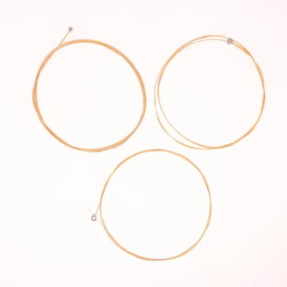 1 Pcs Smooth-Feel Non-Oxidation Acoustic Guitar Strings Set - Ideal For Ballad & Ethnic Plucked Instruments Beauty World Shop