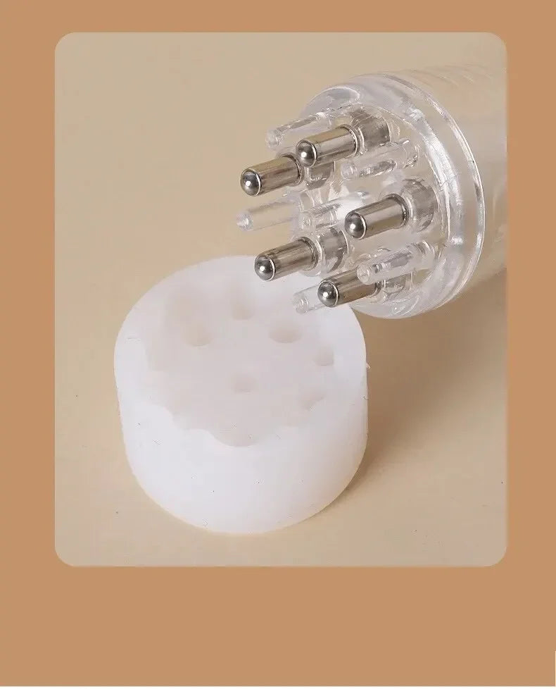 Scalp Applicator Hair Regrowth & Styling Solution Guide Comb Hexagon Head Oil Roller Ball Massage Comb Massage Relaxation Tools Beauty World Shop
