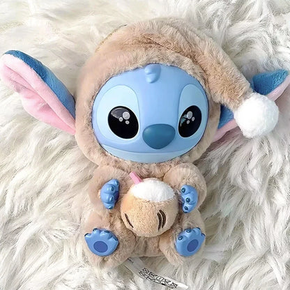 2025 HOT New Stitch Eat Some Thing Before Sleep Series Vinyl Blind Box Bag Pendant Cute Plush Doll Mystery Box Toy SurpriseGifts Beauty World Shop