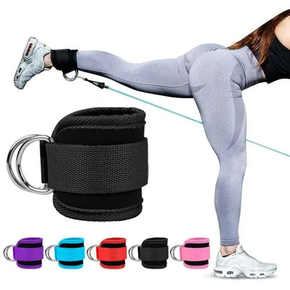 1pc Ankle Straps for Cable Machines Padded Ankle Cuffs for Leg Exercise WorkoutsFully Adjustable and Breathable Ankle Beauty World Shop