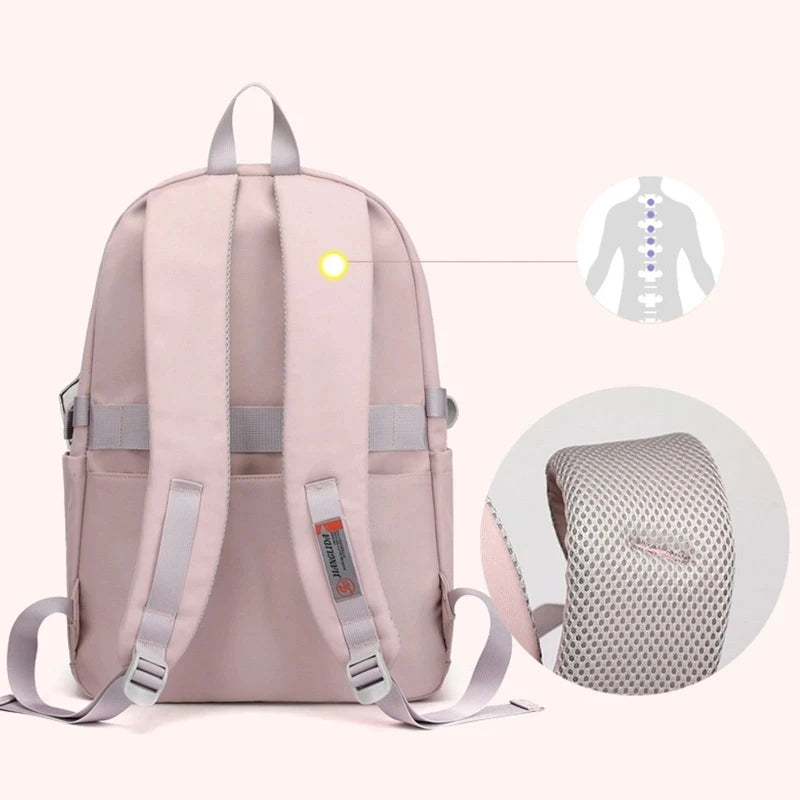 Teenage Girls School Bag Children Backpack Class Child Kids Back Pack Kawaii Bagpack Cute Women Rucksack Female Bolsas Portfolio Beauty World Shop