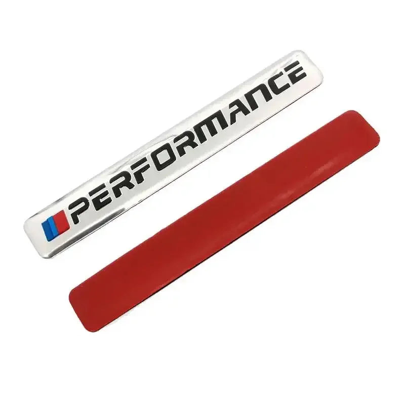 4Pcs Car Decal Logo Badge Auto Parts Sticker Not Easy To Fall Waterproof Power Performance Car Sticker Beauty World Shop