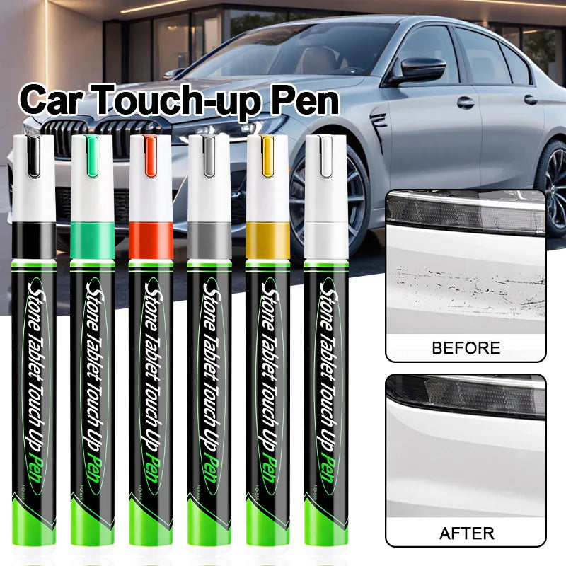 Golden Tombstone Marker Inscription Restoration Pen,  Weatherproof Tracing Pen Quick-Dry Touch Up Paint Pen for Granite Stone Beauty World Shop