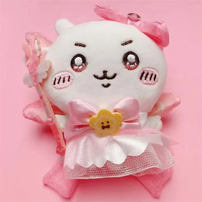 Japanese New Chiikawa Super Magical Girl Plush Doll Self-deprecating Bear Series Hachiware Usagi Momoka Plush Toy Girl Gift Beauty World Shop