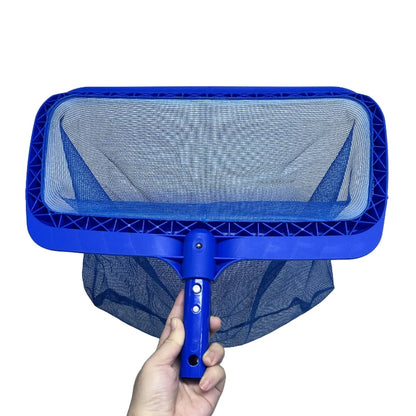 Pool Leaf Rake Large Capacity Deep Bag Thickened Frame Pool Skimmer Net With Detachable Handle Beauty World Shop