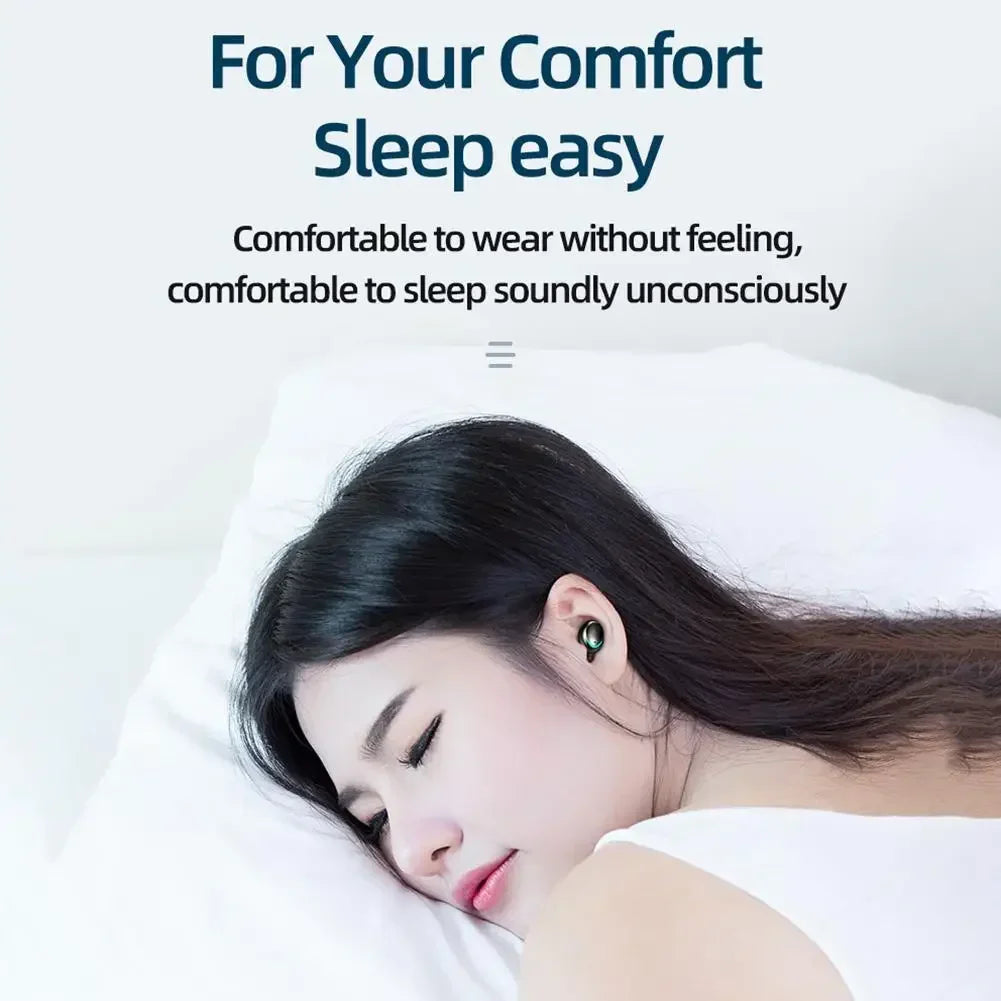 F9-5C True Wireless Bluetooth Headset Binaural Small In Ear Buds Sports Stereo Bass TWS Earbuds Newest Sports Earbuds for phones Beauty Fashion