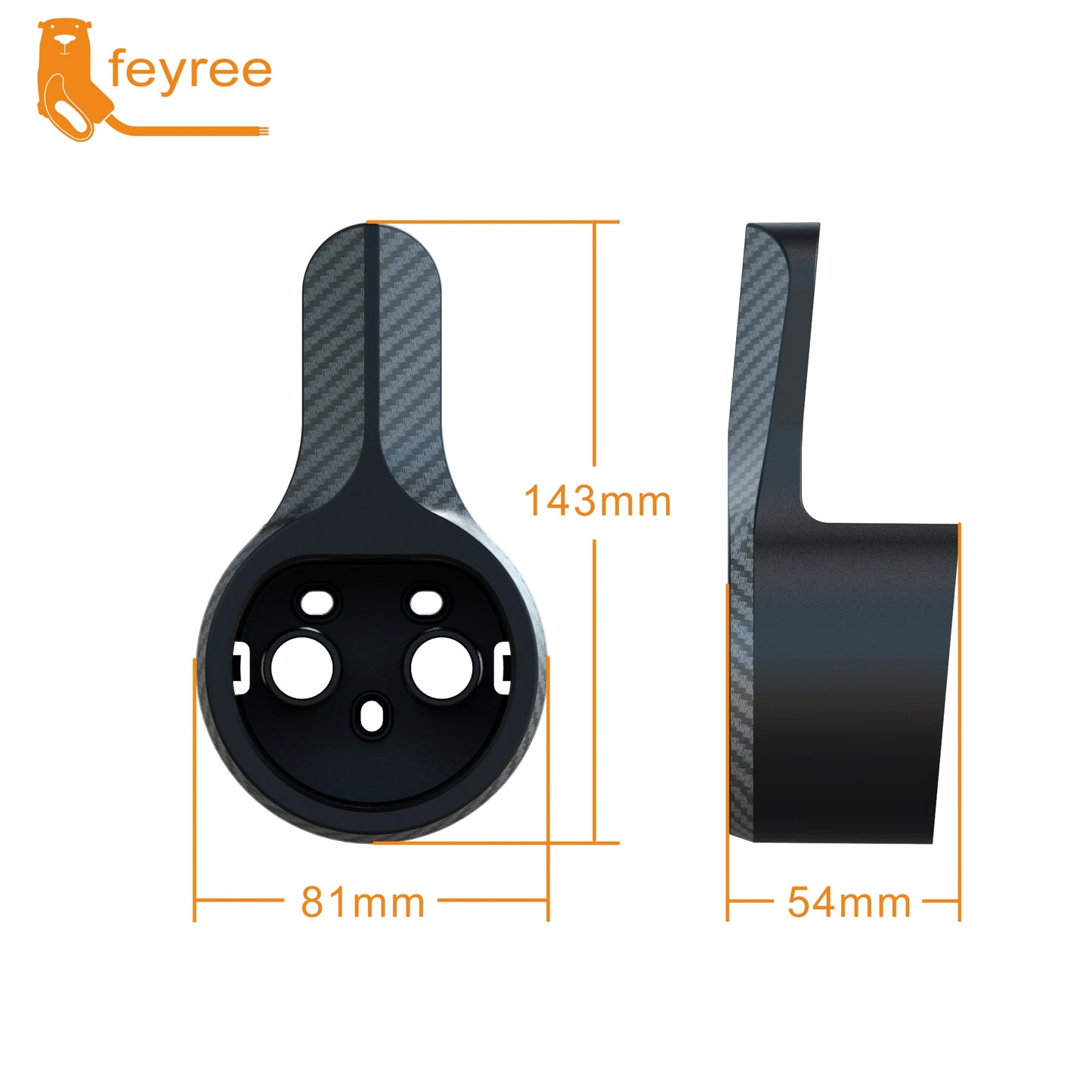 Feyree EV Charger Holder Holster Dock For Electric Vehicle Type 2 Charging Cable Extra Protection Leading Wallbox Beauty World Shop