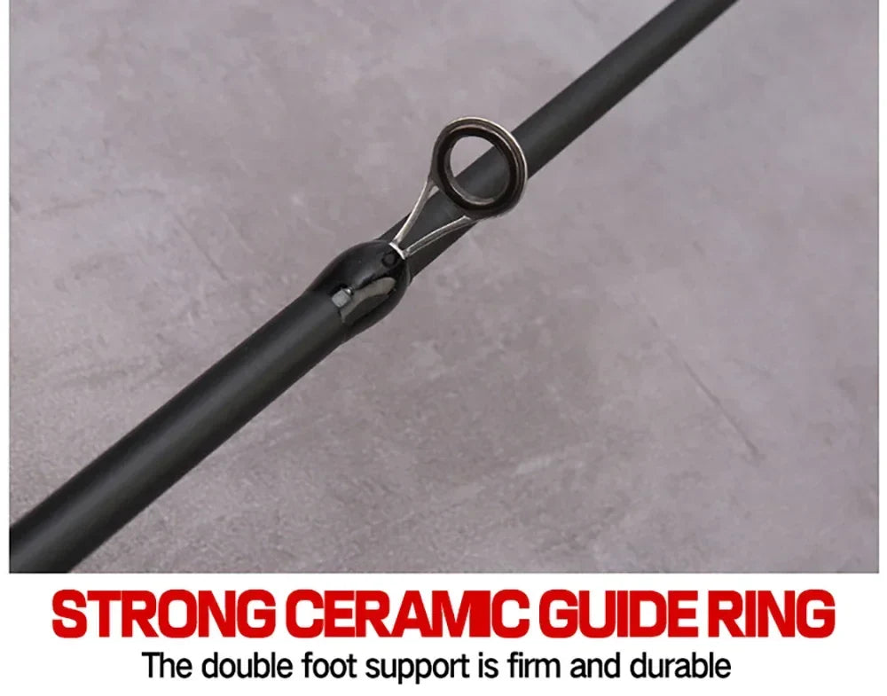 Telescopic Lure Rod 1.5M 1.8M 2.1M 2.4M Carbon Spinning Rod Baitcasting Fishing Pole 8g-25g Wooden Handle Casting Fishing Tackle Beauty Trend Shop