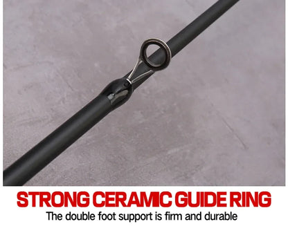 Telescopic Lure Rod 1.5M 1.8M 2.1M 2.4M Carbon Spinning Rod Baitcasting Fishing Pole 8g-25g Wooden Handle Casting Fishing Tackle Beauty Trend Shop