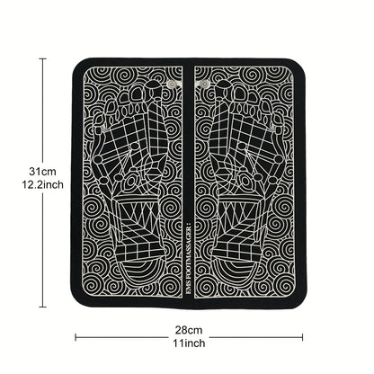Electric Foot Massager Pad Muscle Massage Relaxation Trainer For Massage Fitness Outdoor Sport Home Family Relax Beauty World Shop