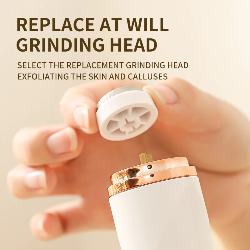 HOMEFISH Electric Foot Grinder Automatic Foot Callus Rubbing Pedicure Dead Skin Callus Remover for  Foot Beauty Machine Beauty World Shop