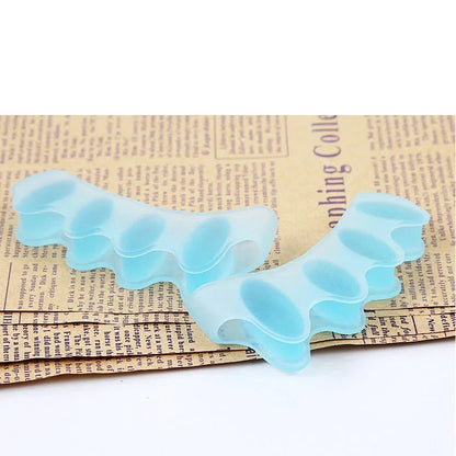Protective Toe Separator Suitable Bunion Yoga Gel Silicone Hammer Toes Corrector for Women Men Straighteners Overlapping 1 Pair Beauty Trend Shop