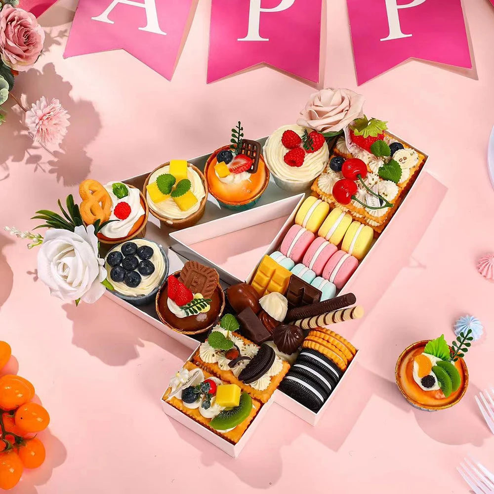 Digital Candy Box, Creative Snack Box, Birthday Party Decoration, Baby Shower Wedding Graduation Party Supplies Beauty World Shop