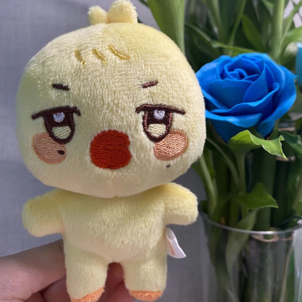 10CM Pop-up Store Doll Keychain ANITEEZ Cartoon Cute Plush Pendant Keyring Bag Accessories Kpop Yunho Yeosang Fans Gifts Beauty World Shop