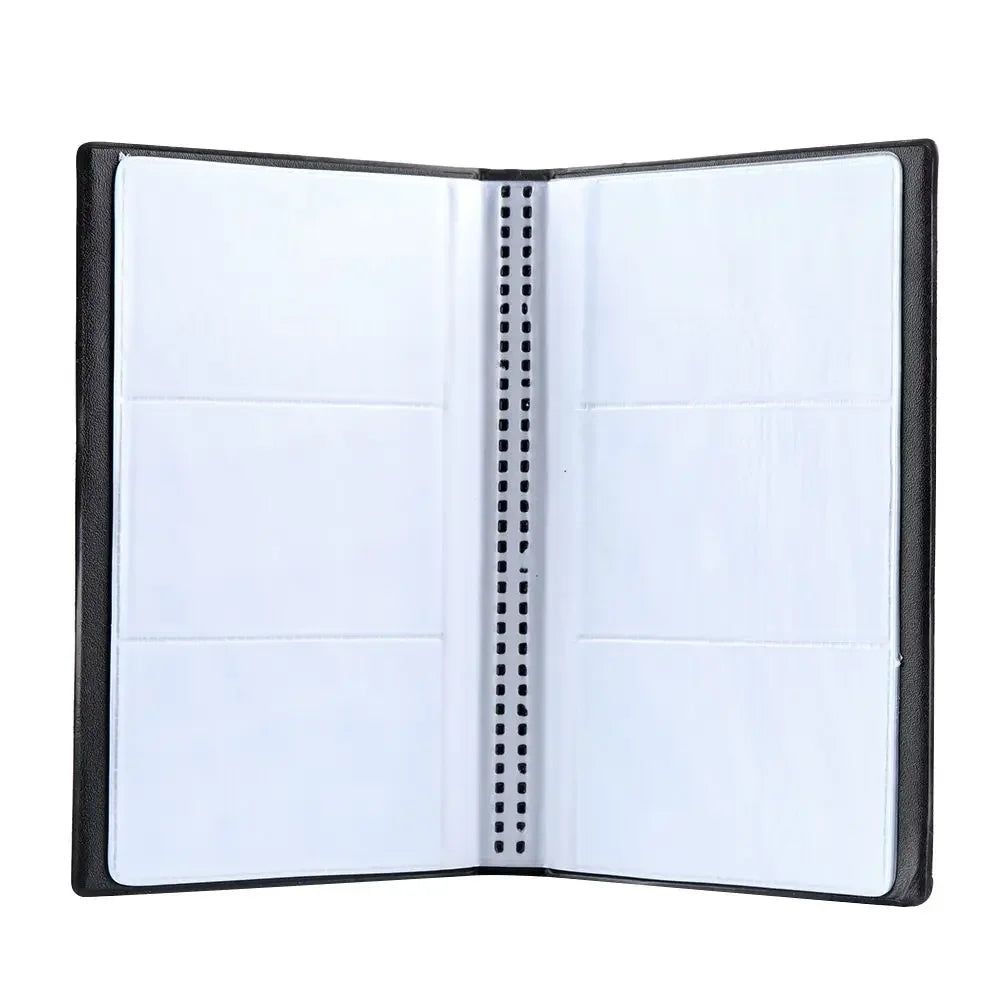 40/120/180/240/300 Cards ID Credit Card Holder Book Case Organizer Leather Business Cards ID Credit Card Holder Case Cards Album Beauty World Shop