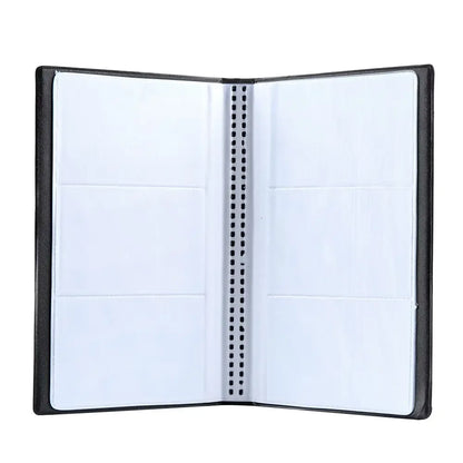 40/120/180/240/300 Cards ID Credit Card Holder Book Case Organizer Leather Business Cards ID Credit Card Holder Case Cards Album Beauty World Shop