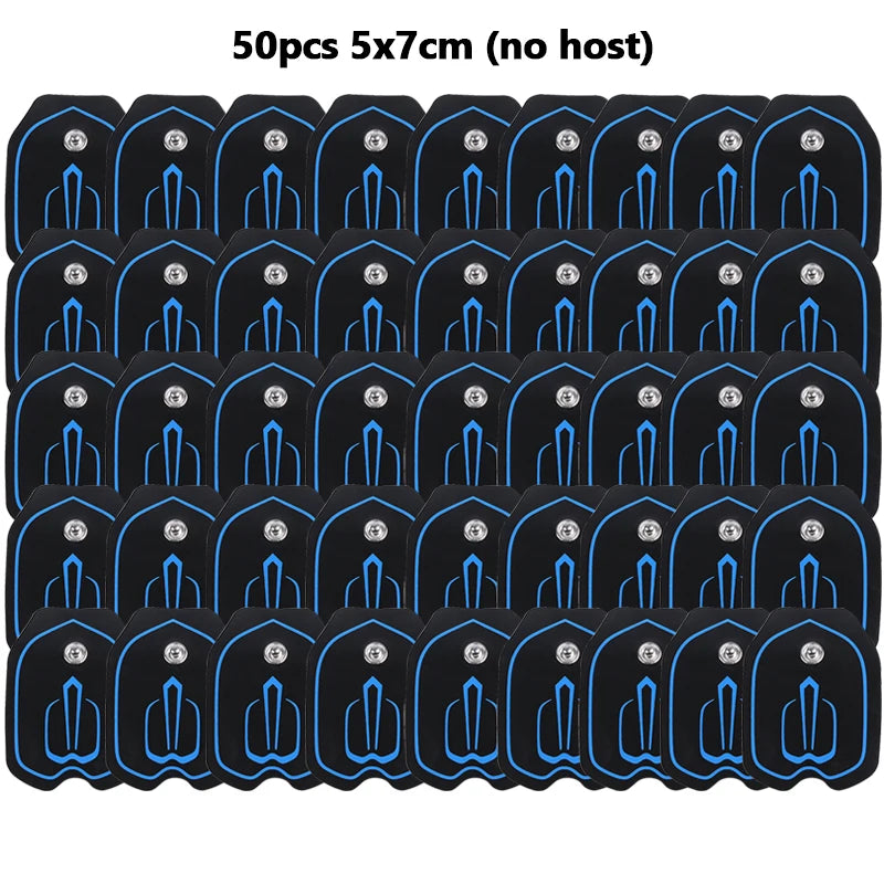 Electrode Pads Conductive Gel Physiotherapy Tens Therapeutic Pulse Pressure Electrical Compex Muscle Stimulator Massage Patches Beauty World Shop