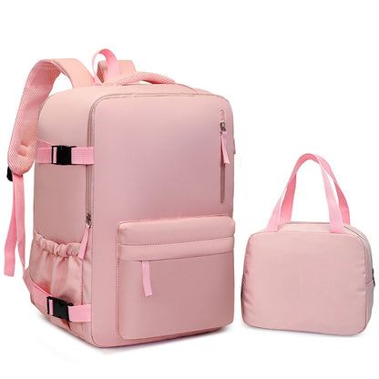 2-Piece 40×30×20cm 180 °   Full Opening Backpack Set, Large Carry-On with Tote Bag for Travel, Business, School & Daily Commuting Beauty World Shop