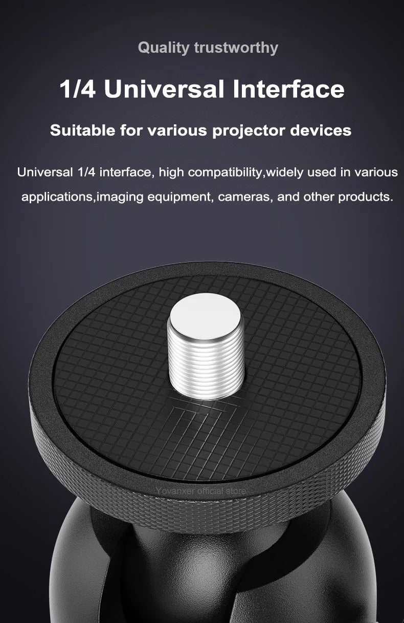Foldable Wall Mount Projector Bracket Aluminum Alloy Retractable Durable Devices Holder for Home Bedside Hotel Office Beauty World Shop