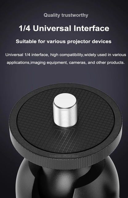 Foldable Wall Mount Projector Bracket Aluminum Alloy Retractable Durable Devices Holder for Home Bedside Hotel Office Beauty World Shop
