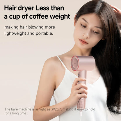 DOCO Hair Dryer 75m/s High Speed 200 Million Negative Ions Hair Care 110000 Rpm Professional Lightweight Home Travel Gift Beauty World Shop