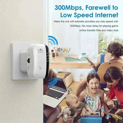 Wireless Signal Booster Wifi Extender Small Steamed Bun Network Repeater Ap Broadband Home Router Signal Amplification Extension Beauty World Shop