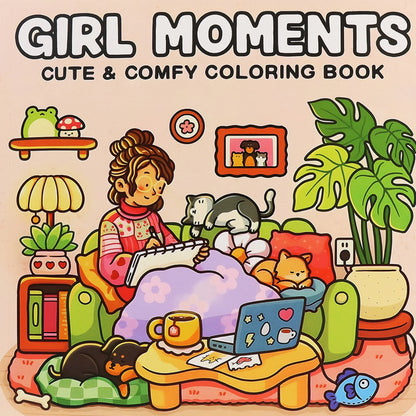 Cozy Japan: Cute Coloring Book for Adults and Teens with Charming Characters and Delightful Japanese Scenes for Relaxation Beauty World Shop