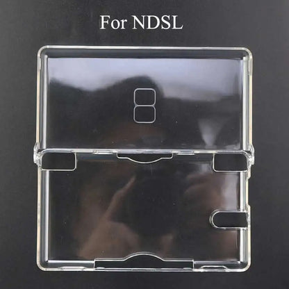 YuXi In Bulk Clear Plastic Crystal Case Protective Case Cover Hard Shell Skin For NDSL NDSi New 3DS XL For GBA SP Game Console Beauty World Shop