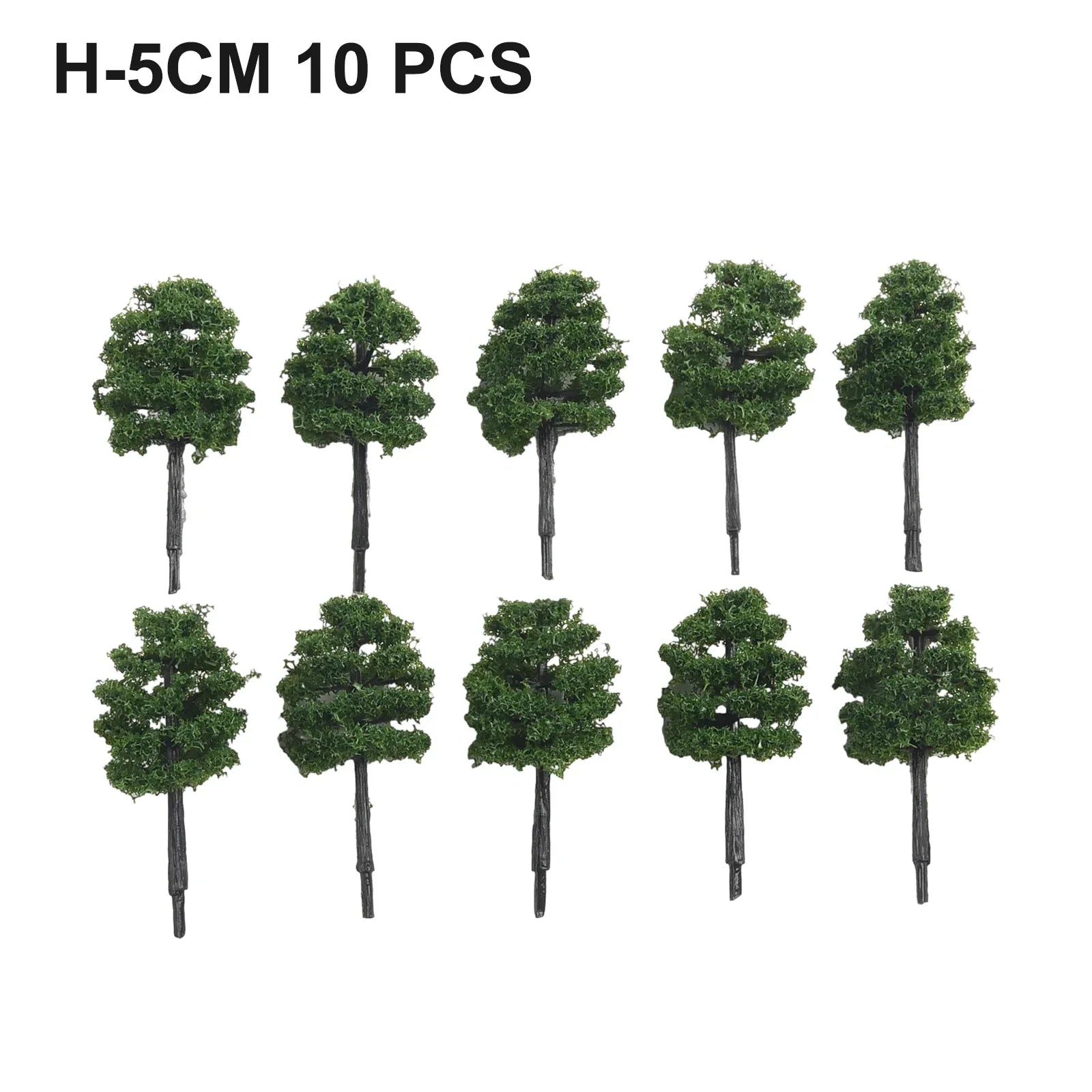 10/20/30pcs Fake Trees Artificial Miniature Tree Scenery Railroad Decoration Building Landscape Accessories DIY Diorama Garden Beauty World Shop