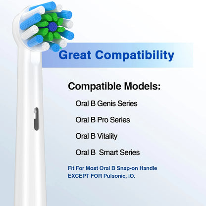 4-12pcs Replacement Brush Heads For Oral-B Electric Toothbrush Advance Power/Vitality Precision Clean/Pro Health/Triumph/3D Exce Beauty World Shop